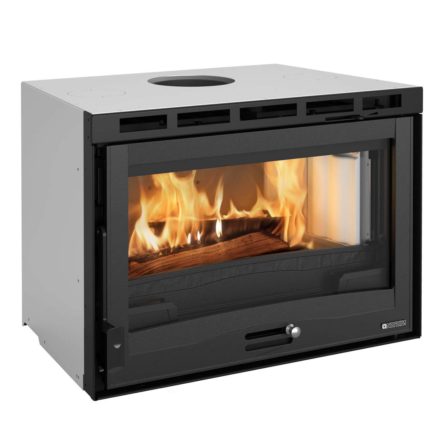 Caminetto incasso Nordica Inserto Legna 70 H49 4.0 vent-6016714