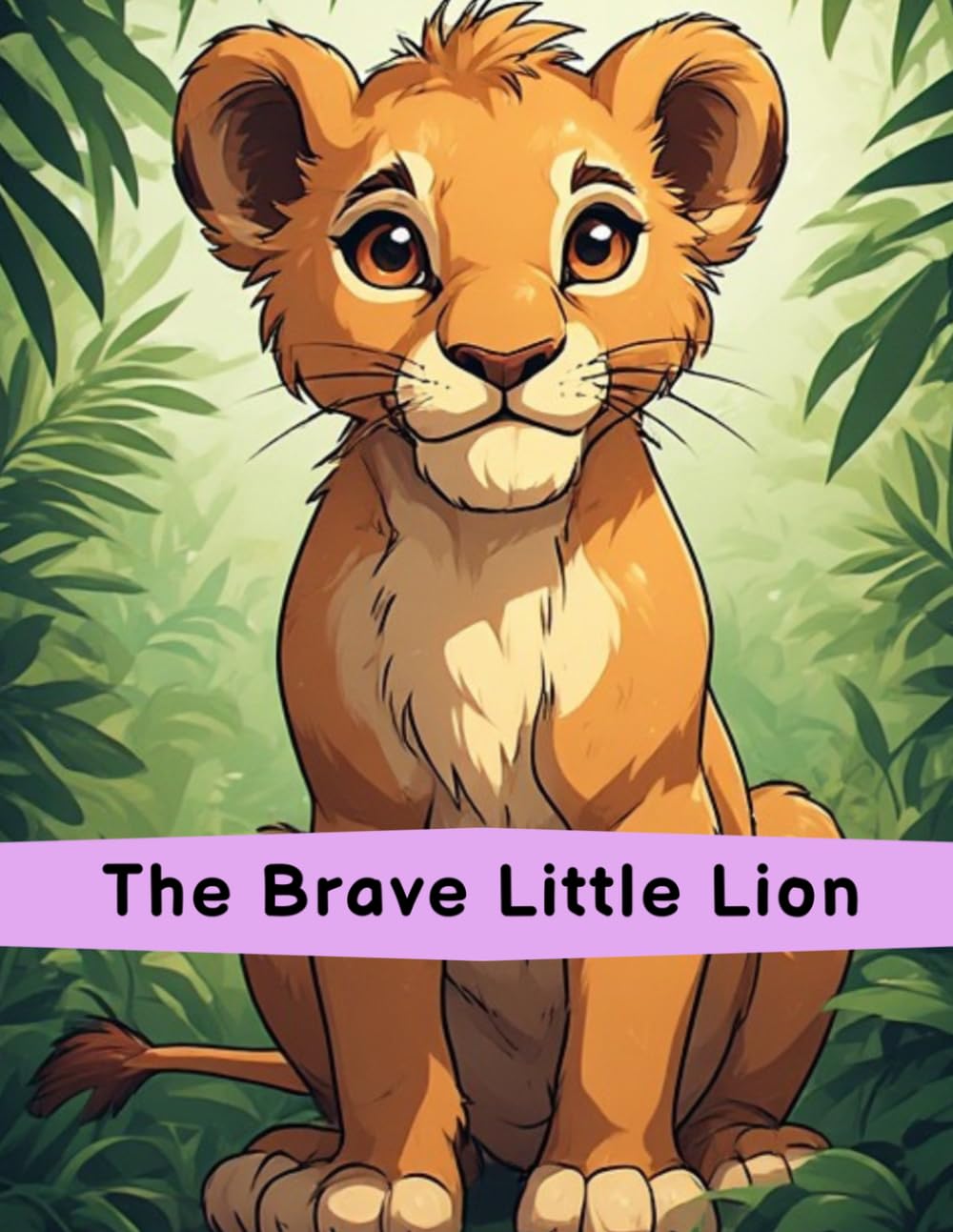 The Brave Little Lion: A Courage Story for Kids: Bedtime Story About Confidence, Overcoming Fear & Jungle Adventure for Children Ages 3–9