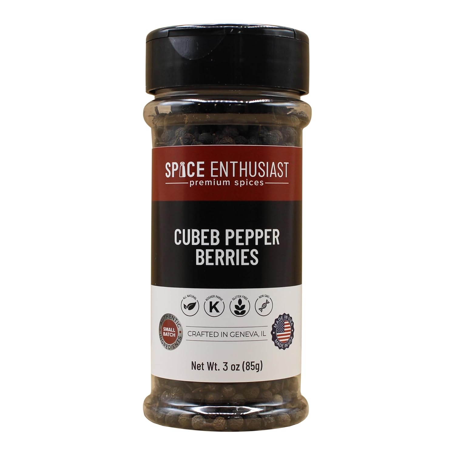 Spice Enthusiast Cubeb Pepper Berries - 3 oz