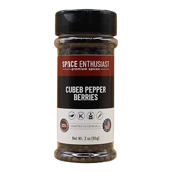 Spice Enthusiast Cubeb Pepper Berries - 3 oz