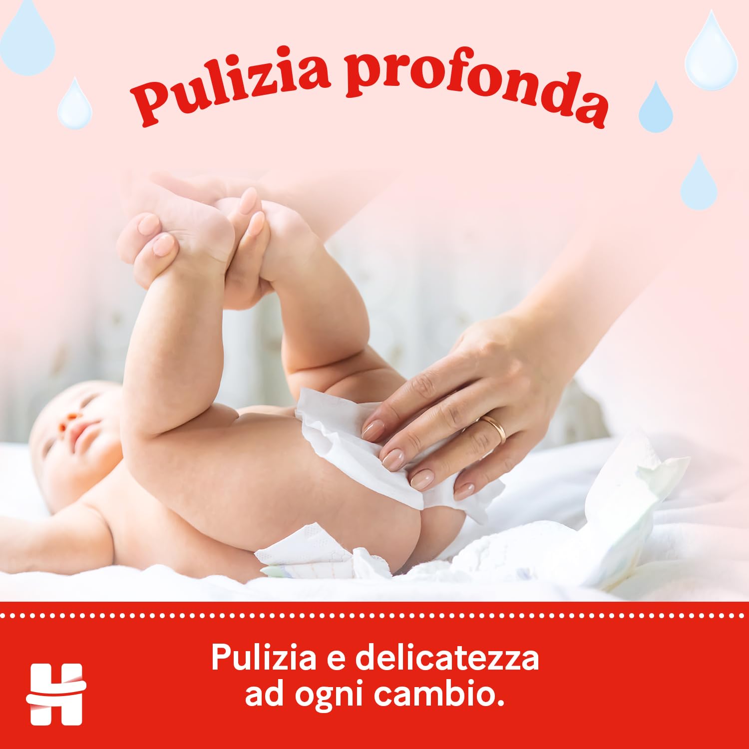 Huggies Pure Baby, Salviette neonato, 99% acqua pura, dermatologicamente testate e delicate,1008 Pz (18 x 56)