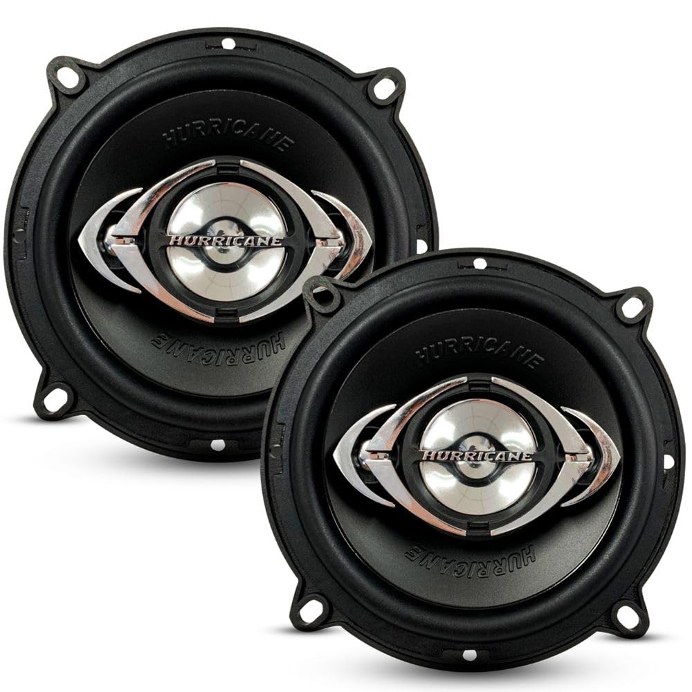 Alto Falante Hurricane Cm5 5 Polegadas Quadrixial Black Edition