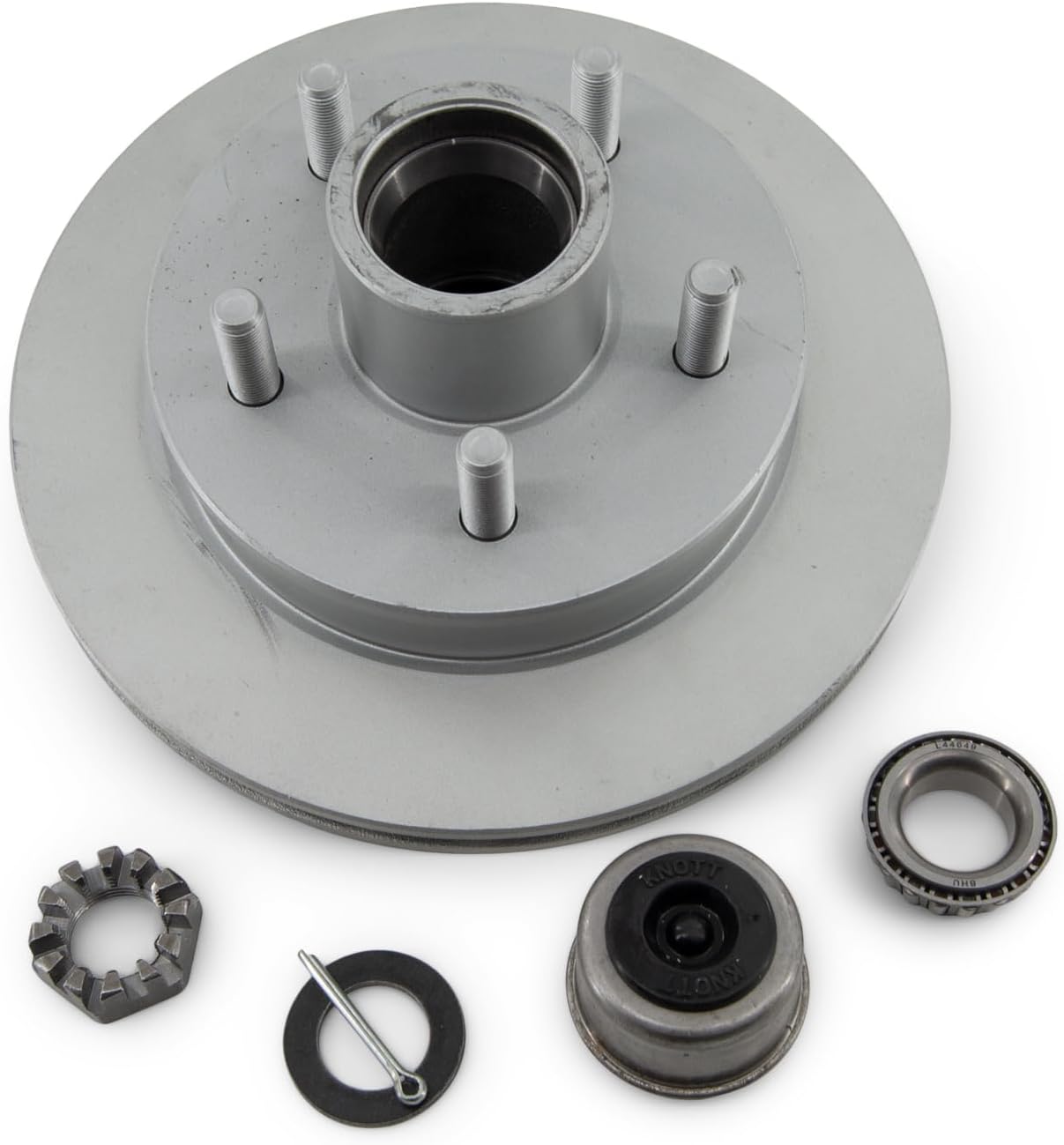 Sturdy Built Knott Boat Trailer Disc Brake 10 inch 5 Lug Integral Replacement Hub Rotor