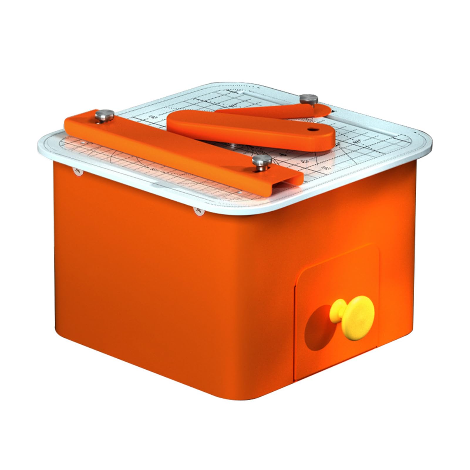 Asixxsix Coupe carton sûre pour enfants âges 5+, Machine de coupe de papier 45W jouet éducatif avec structure de cachée et commutateur sûr pour les (Version standard du -carton Prise UE 100-240V)