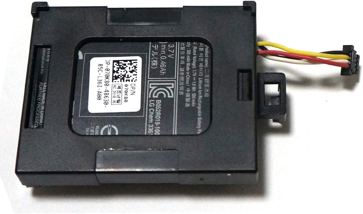 Rеvіеw Dіѕсоunt CENTERPOWER 70K80 H132V for New Battery for Dell PERC RAID H710 H710P H730 H810 H830 RAID Controller 3.7V 1.8WH