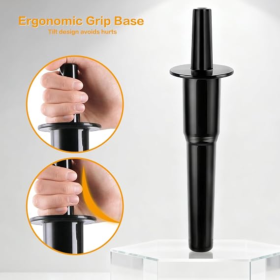 Replacement Tamper Tool Compatible with Vitamix 5200, 5300, 6300, 750, 5000, Pro Series - Classic 64oz Standard Container - Durable Plunger Stick Replacement Part