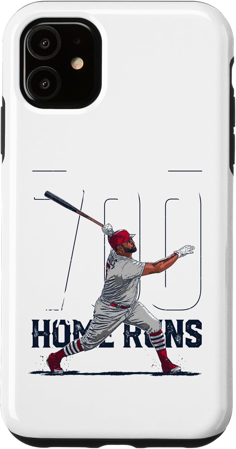 iPhone 12/12 Pro Albert Pujols 700 Home Runs Albert Pujols St Louis MLBPA Case