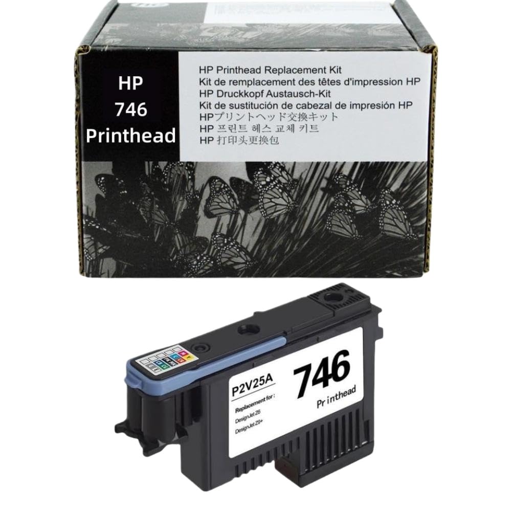 Testina di stampa universale a colori compatibile con plotter 746 P2V25A Z6 Z9