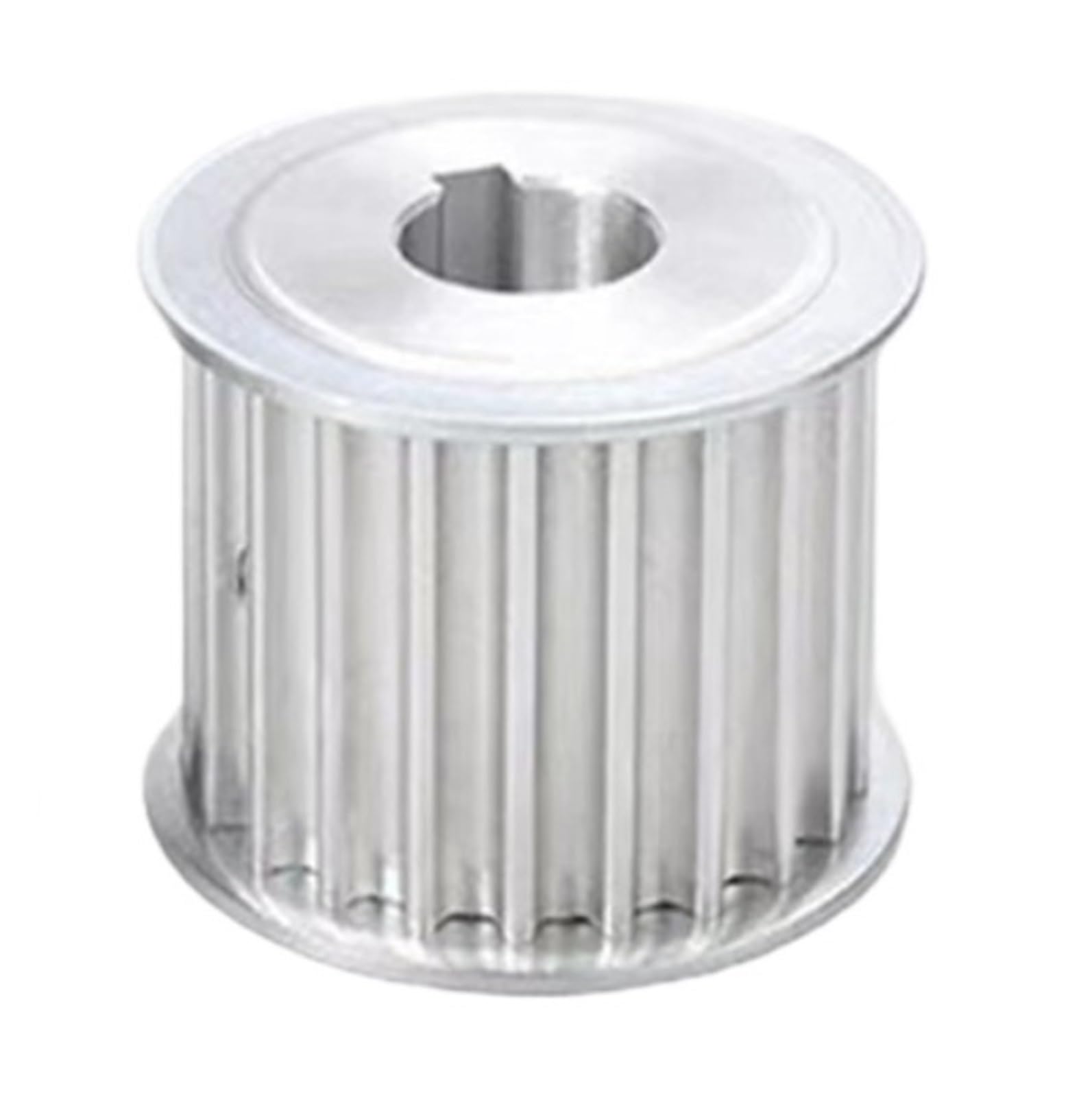 Polea de distribución HTD 5M 19T tipo AF con chavetero de 8mm para guías lineales 3