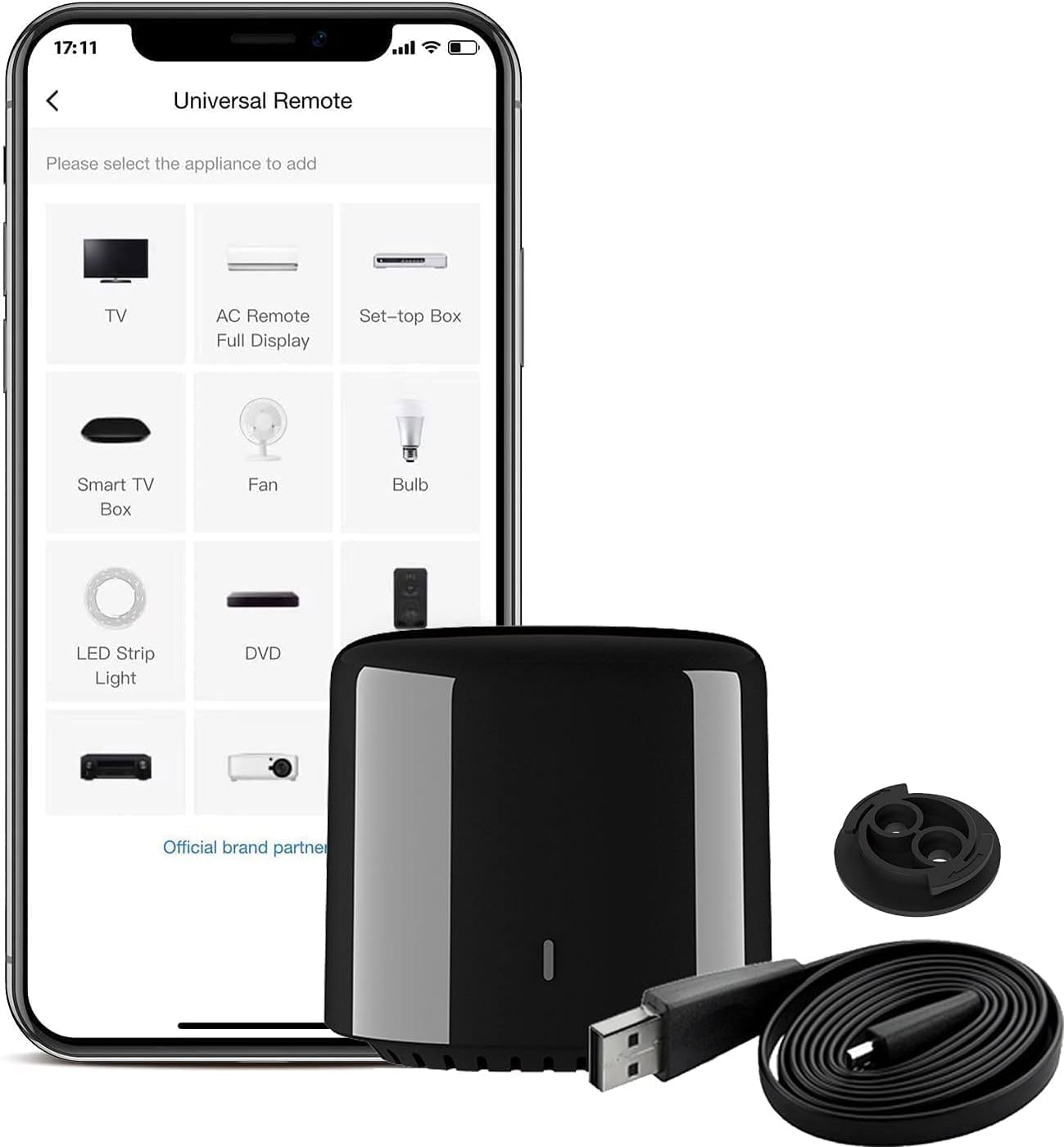 RM4C Mini Universal IR Blaster WiFi Infrared Remote Control Compatible with Alexa Google Home for A/C