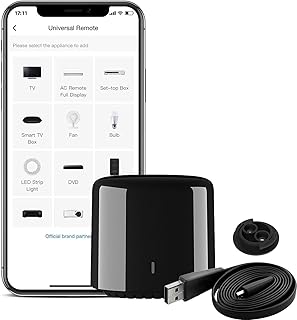 B BestCon RM4C Mini PC Intelligent Wifi IR Remote Controller Work with Alexa Google Home