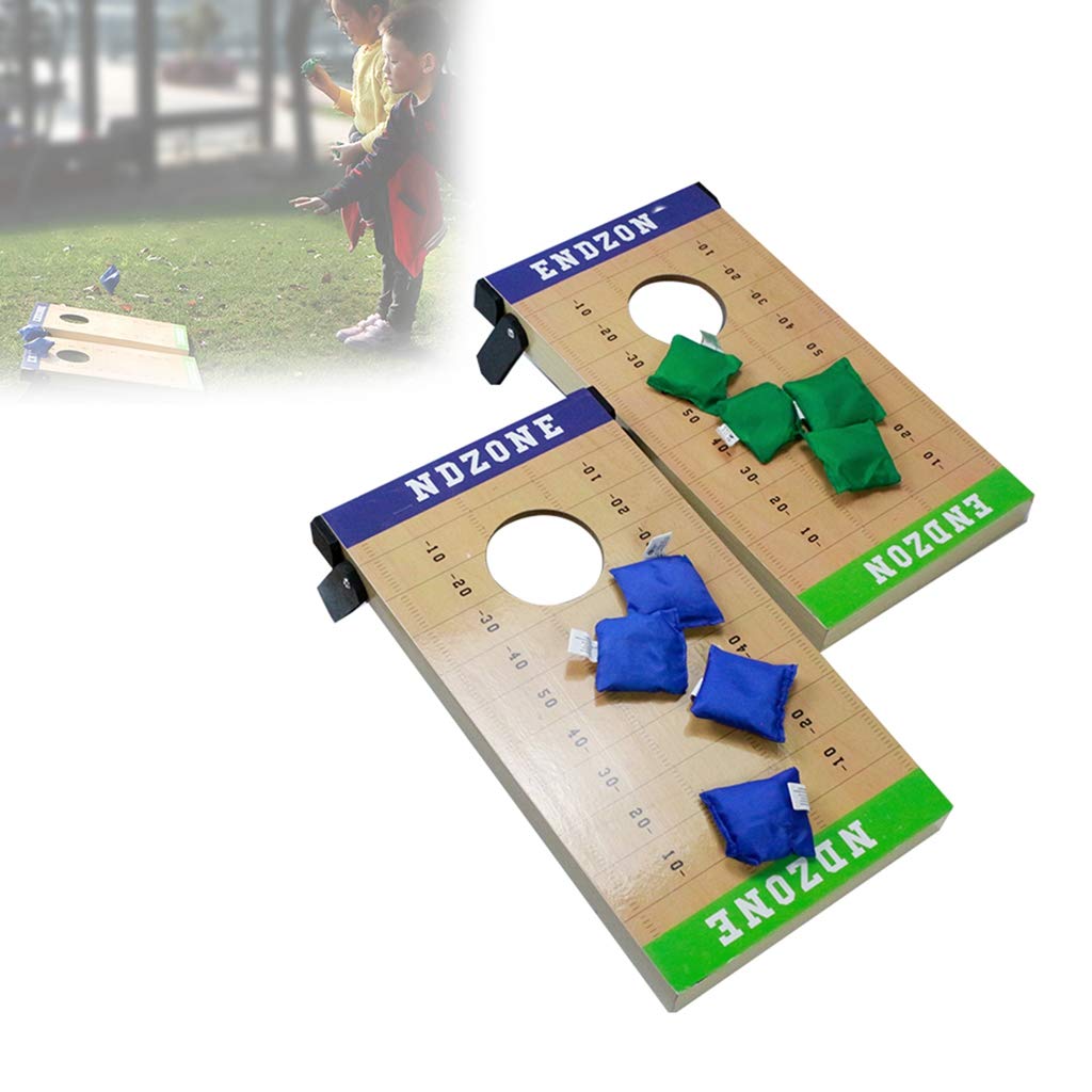 Buy AHWZ 2In1 Bean Bag/Cornhole Toss Game Set with 8 Bean Bags Tic