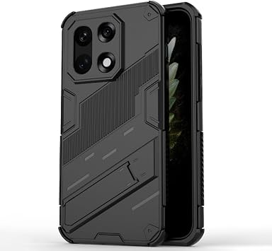 Microcase OnePlus 15 Matrix Serisi Armor Standl  Perfect Koruma K l f - Siyah AL3416