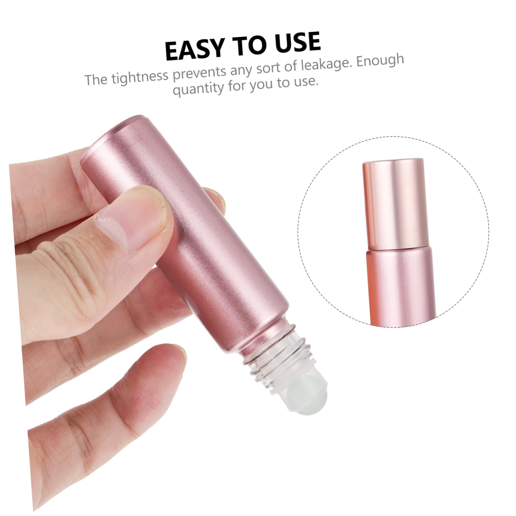4 Sätze Rollerflaschen Für Ätherische Öle Und Praktische Wiederverwendbare Flaschen Für Diy Düfte Und Flüssigkeiten Für Unterwegs 6 Stück * 4
