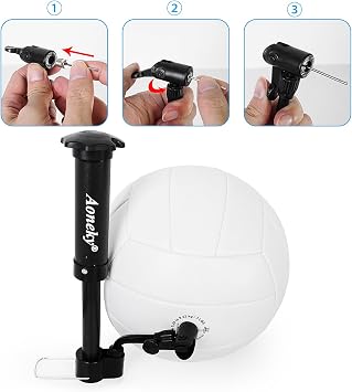 Aoneky Official Size 5 Soft Volleyball - Premium PVC Training Ball for Indoor & Outdoor (Air Pump Included)