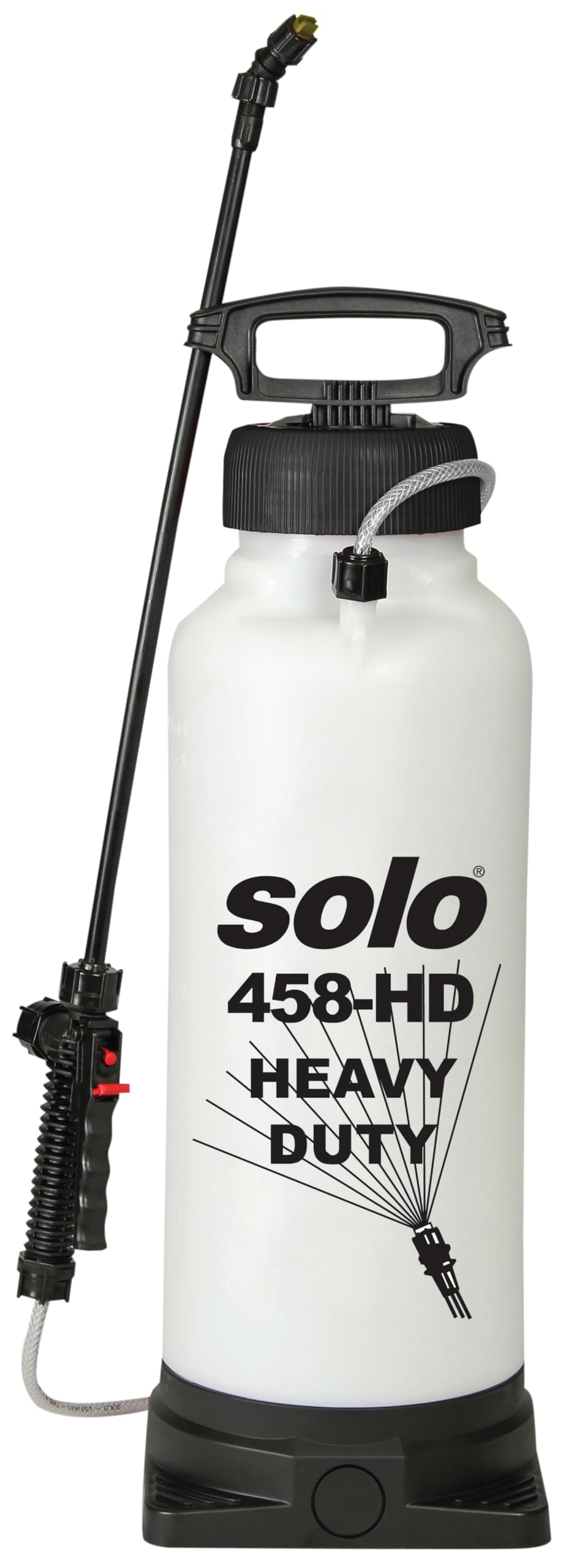 SOLO 458-HD Pulvérisateur de réservoir Robuste de 10 litres avec Joints en Viton et Joints toriques