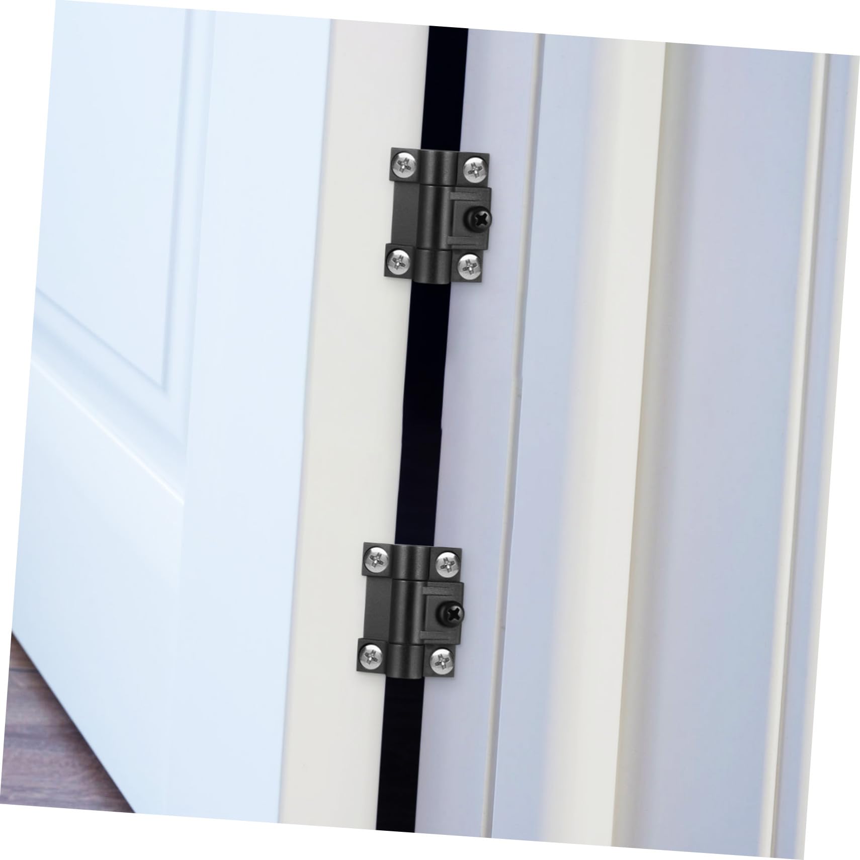 HOMSFOU 10pezzi Cerniere Regolabile in Plastica Robusta Cerniere Per Scatole Di Legno Porte Di Armadi Finestre Miniature Per Mobili Molla Per Scrivanie Armadietti Basso Rumore Per Interni