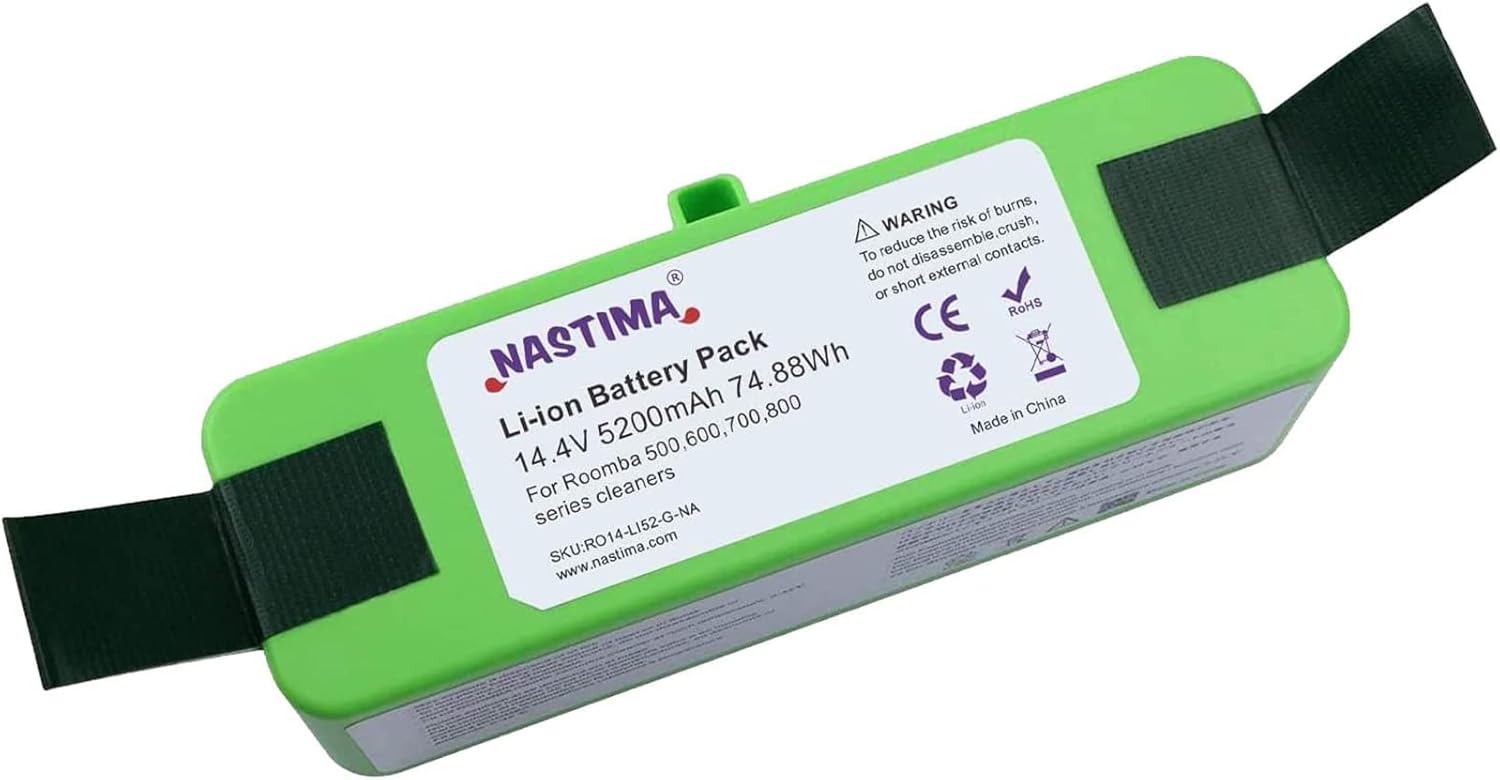 Batería IRobot De Litio 1800 MAh Para Roomba 500 600 700 800 900 Og Image