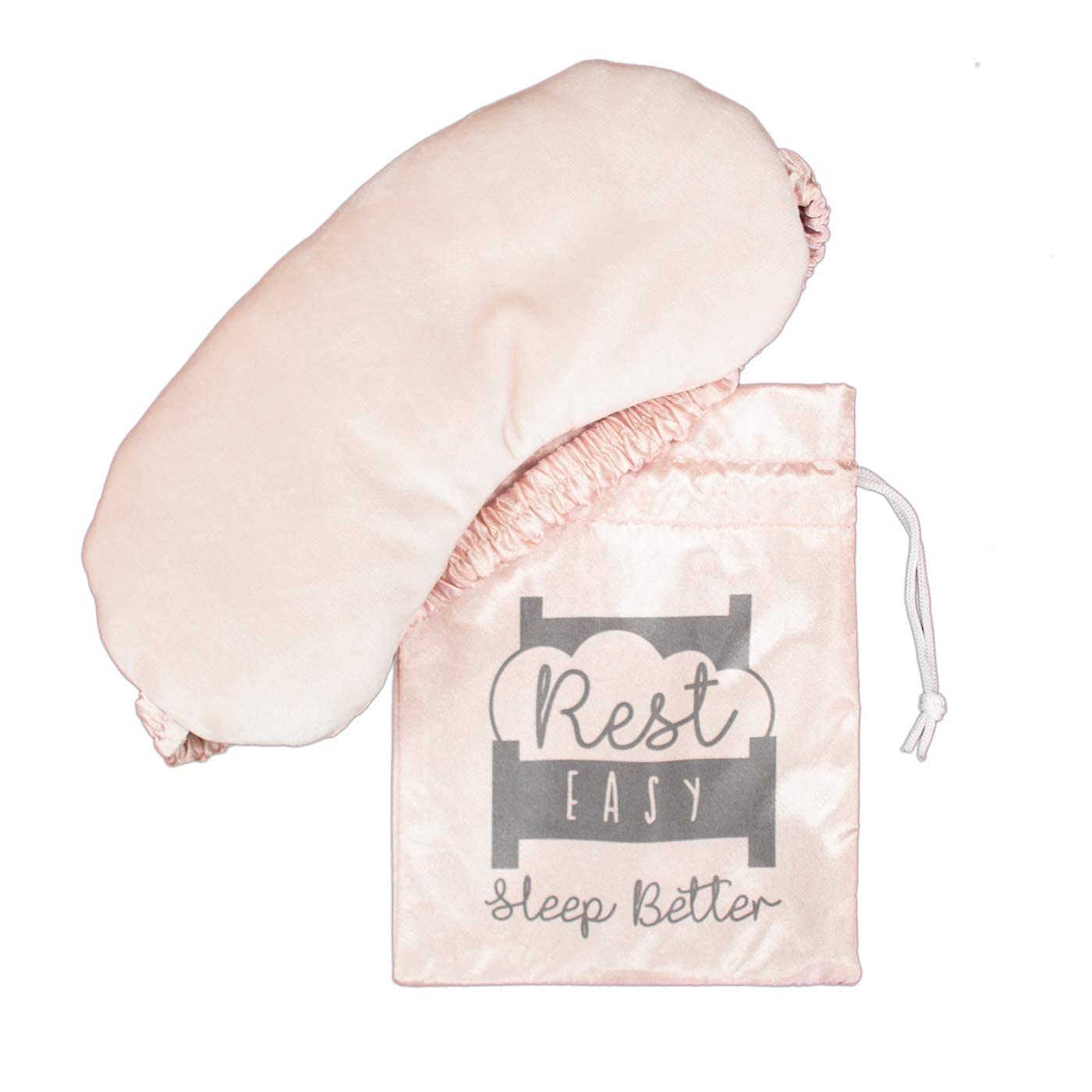 Rest Easy Weighted Eye Mask Soft Fabric With Glass Bead Filling 175 Grams | Perfect For Sl...