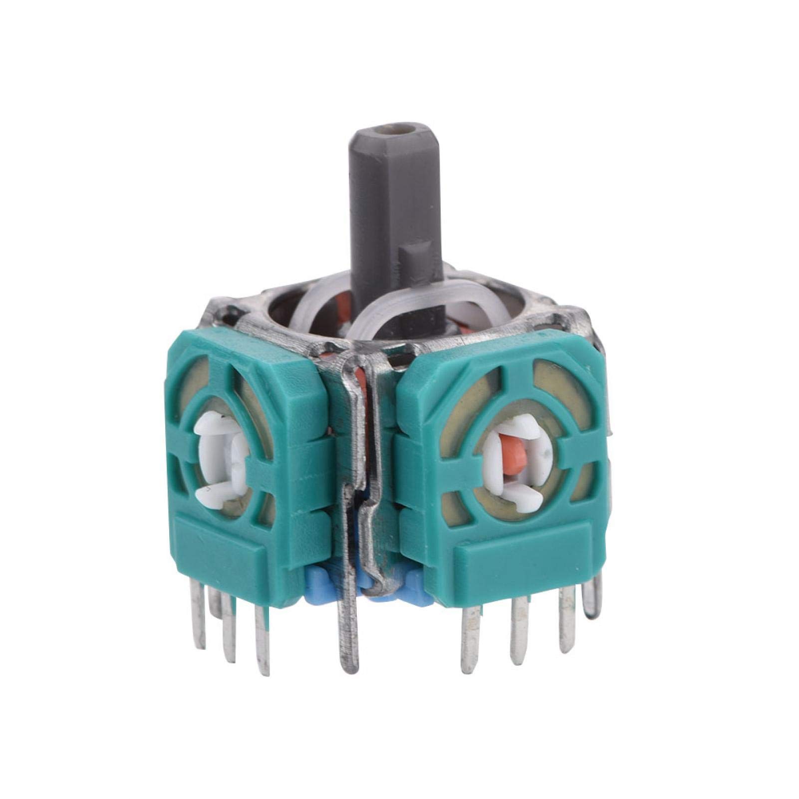 Yosoo Health Gear Stick analogique pour, module de remplacement de joystick 3D, joystick analogique 2 pièces pour 4, joystick 3D, contrôleur sans fil à bascule