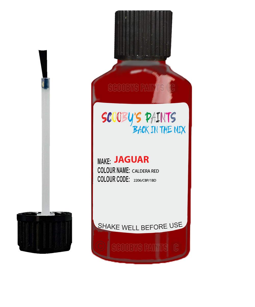 Gift Plaques Uk Red Scobby Paints Car Scratch Repair Touch Up Paint 20Ml Compatible With Jaguar Caldera 2206