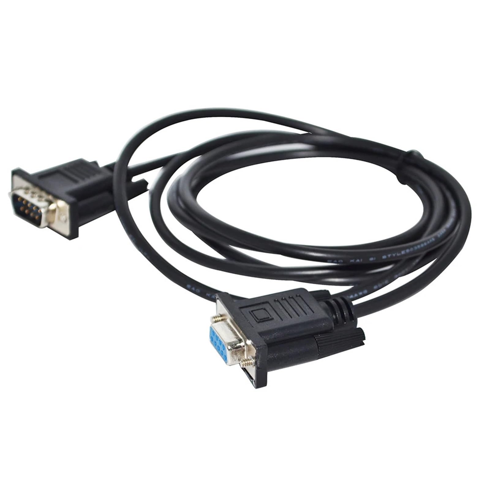RS232 DB9 D-SUB 9-PIN Female to Male Adapter Console Cable for PC(3 metres)