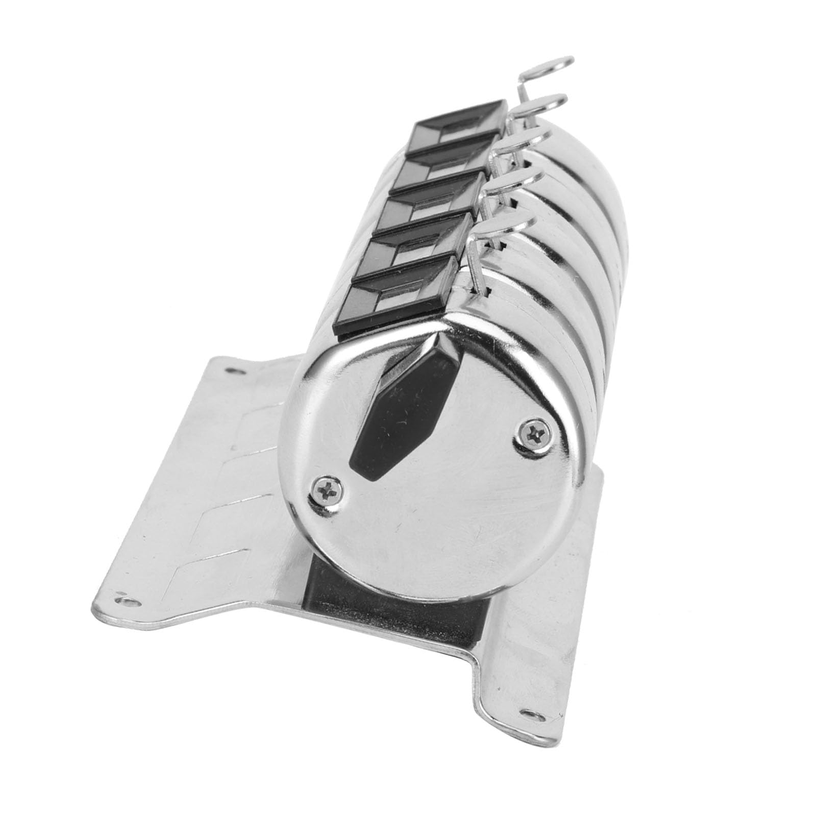 Tissting Compteur Mécanique en Métal, Clicker Manuel à 4 Chiffres 5 Unités | Compteur Clicker Acier Inoxydable Affichage Clair 0 à 9999 Réinitialisation Manuelle pour Événements Sportif Usine Aéroport