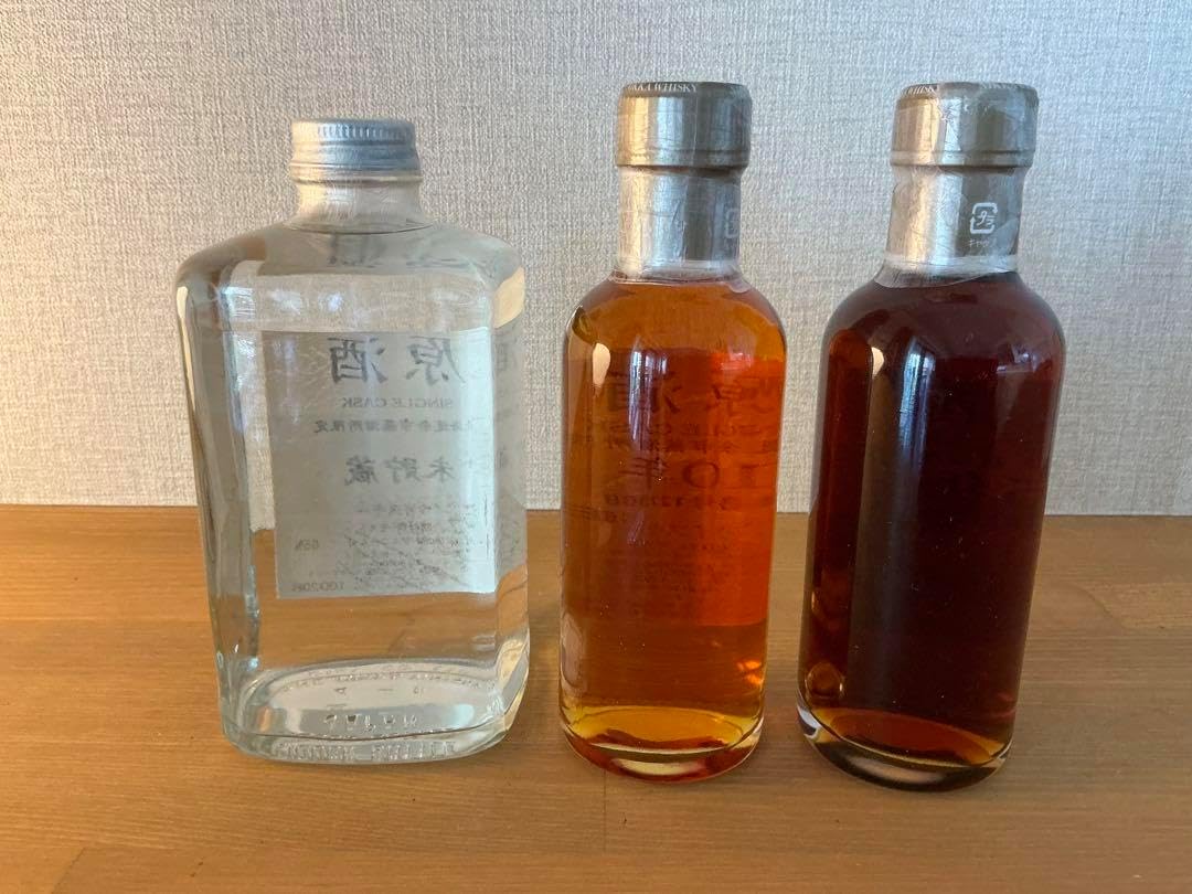 ニッカウヰスキー原酒 北海道余市蒸留所限定品 3本セット ニッカ