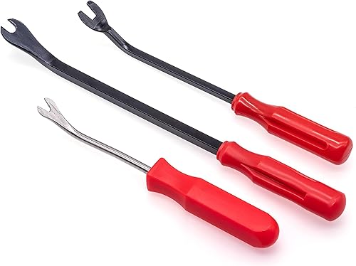 Miniatura 16 de 4 PCS Herramientas de Palanca de Extracción de Radio de Coche en Forma de U, Herramientas de Extracción de Radio Automotriz de Acero Inoxidable