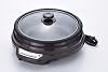 Abitelax Abitelax Electric Grill Pot AGN31G-T, 3L, Deep Type, Detachable Glass Lid, 1200W, for 3-5 People, Pot Depth 7cm, Deep Type Hot Plate, Pot, Grill, Plate, Oden, Pot, Yakiniku, Electric