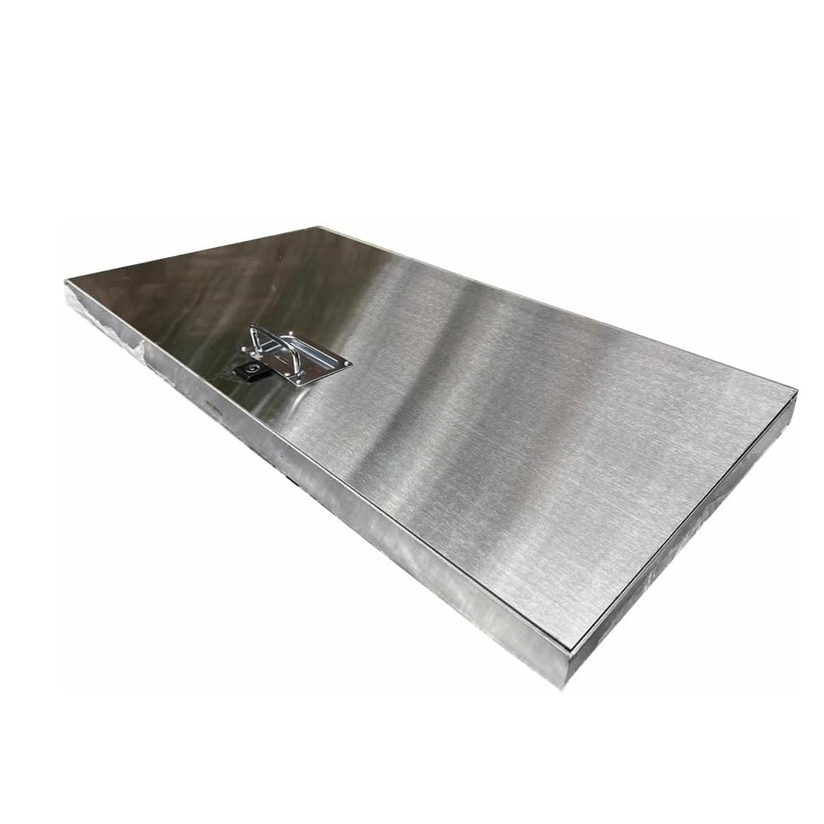 DaneGPT Cellar Floor Hatch, Flush Cellar Floor Door Steel Access Hatch for Basement Storage and Utility Areas