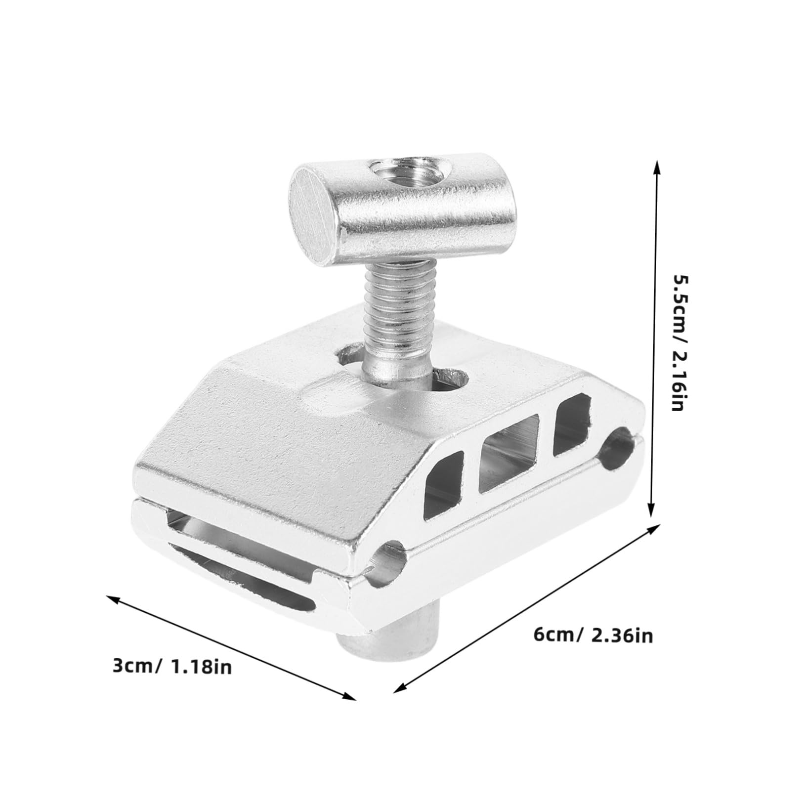 ifundom Aluminum Alloy Bike Saddle Clamp Secure Fit Easy Installation for Mountain Bikes