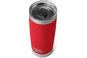 Rambler 10 oz Stainless Steel YETI Tumbler: Your Perfect Companion for Hot and Cold Drinks