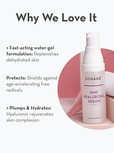 Miniatura 3 de Sonage Suero de ácido hialurónico NMF suero antienvejecimiento para la cara  Ultra hidratante para pieles deshidratadas