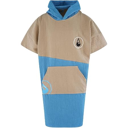 WAVE HAWAII Pampatar Badponcho voor dames en heren, L/XL, 170-200 cm, 100% katoen, surfponcho voor volwassenen, reishanddoek met hoge wateropname, helpt bij het vervangen van de WAVE HAWAII Pampatar Badponcho voor dames en heren, L/XL, 170-200 cm, 100% katoen, surfponcho voor volwassenen, reishanddoek met hoge wateropname, helpt bij het vervangen van de