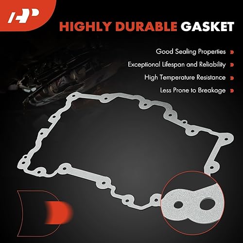 Miniatura 6 de A-Premium Cárter de aceite de motor con junta compatible con Ford F-150 F150 2015 2016 2017 2018 2.7L, repuesto # CA6010400