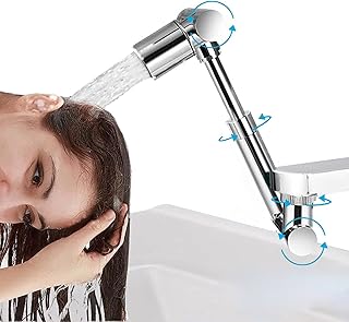 Upgraded 1440° Retractable Swivel Faucet Ext...,