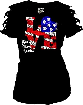 amazon women's 4th of july shirts