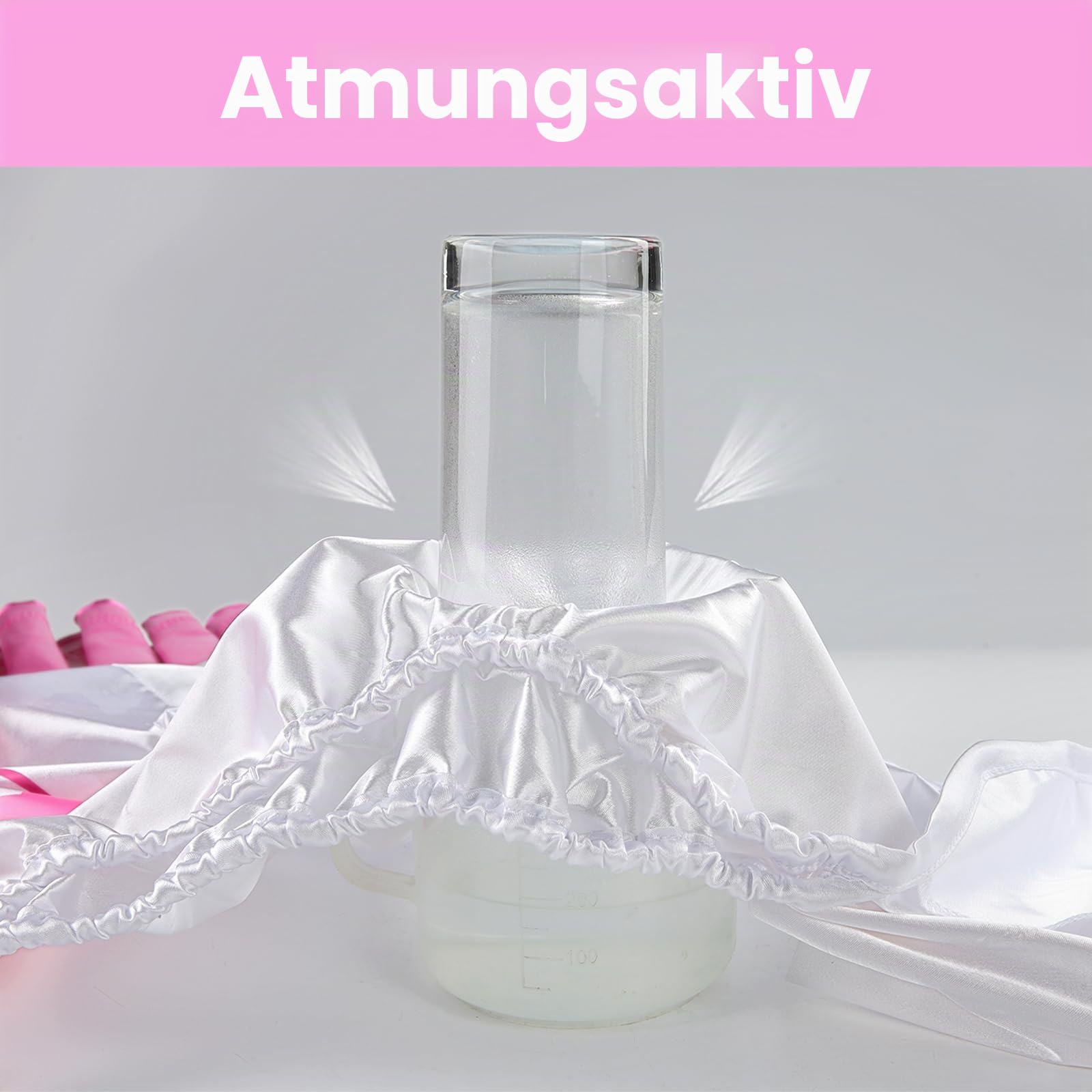 LittleForBig Waschbarer Verstellbarer Wiederverwendbarer Wasserdichter Stoffwindel Überhose Bezug für Erwachsene - Babywindel-Schulmädchen Magenta M