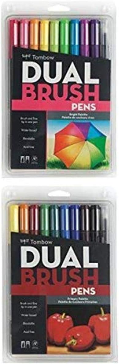 tombow dual brush pen art markers