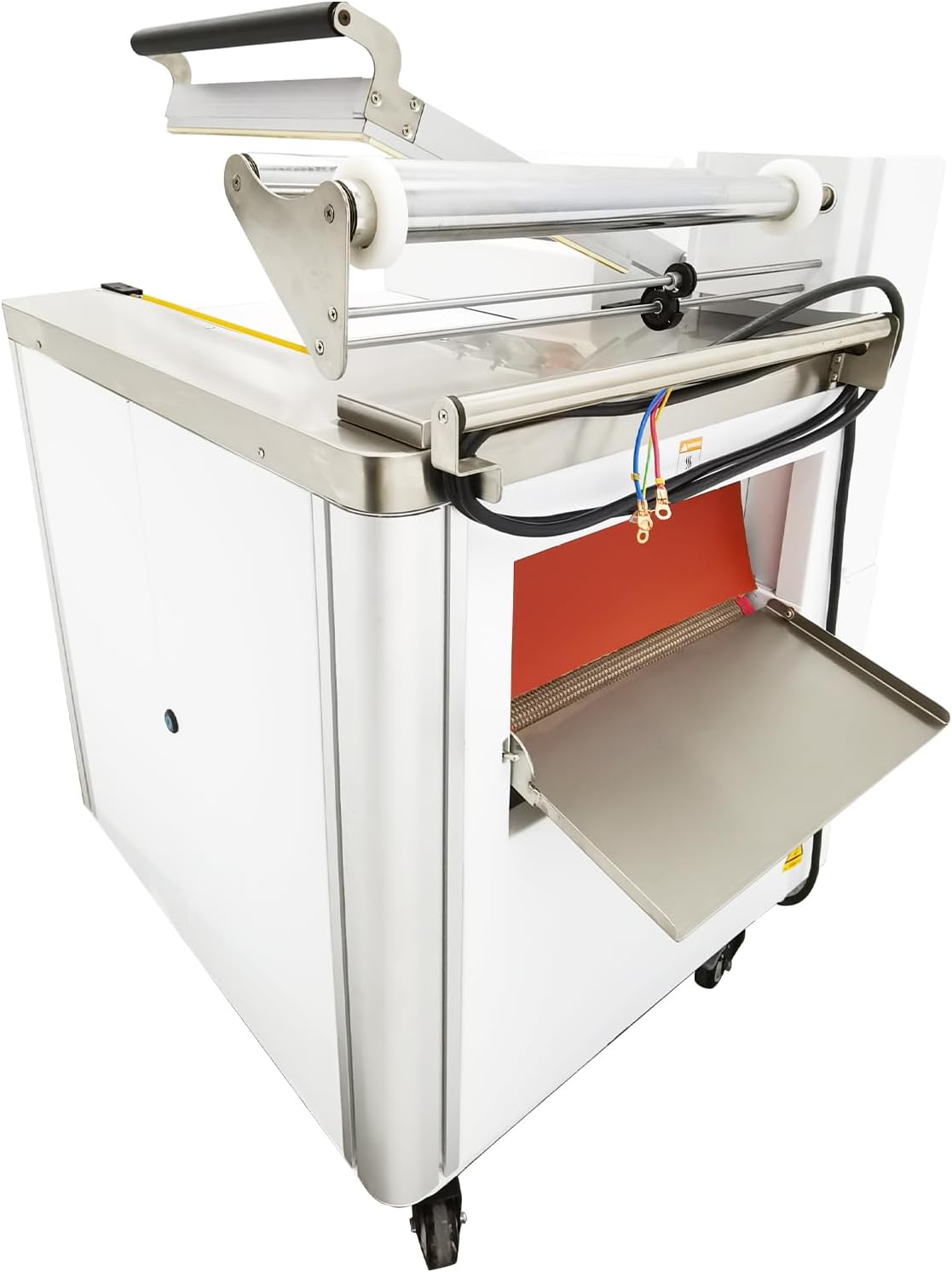 Automatic Sealing and Shrinking Packaging Machine 5KW 32-752℉ Heat Sealing Machine 0-800pcs/h Seal and Shrink machine Automatic Shrink Wrap for POF/PVC/PP Film AC220V-240V