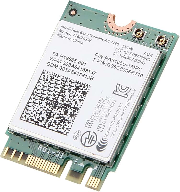 Intel dual band wireless-ac 7260. Fi-7260. Intel 7260hmw. 7260ngw. 11ac.