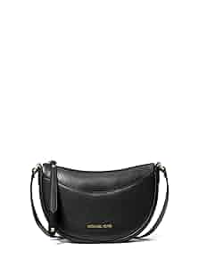 ショルダーバッグ・ポシェット BLACK LEATHER CROSSBODY BAG Mini black leather crossbody bag