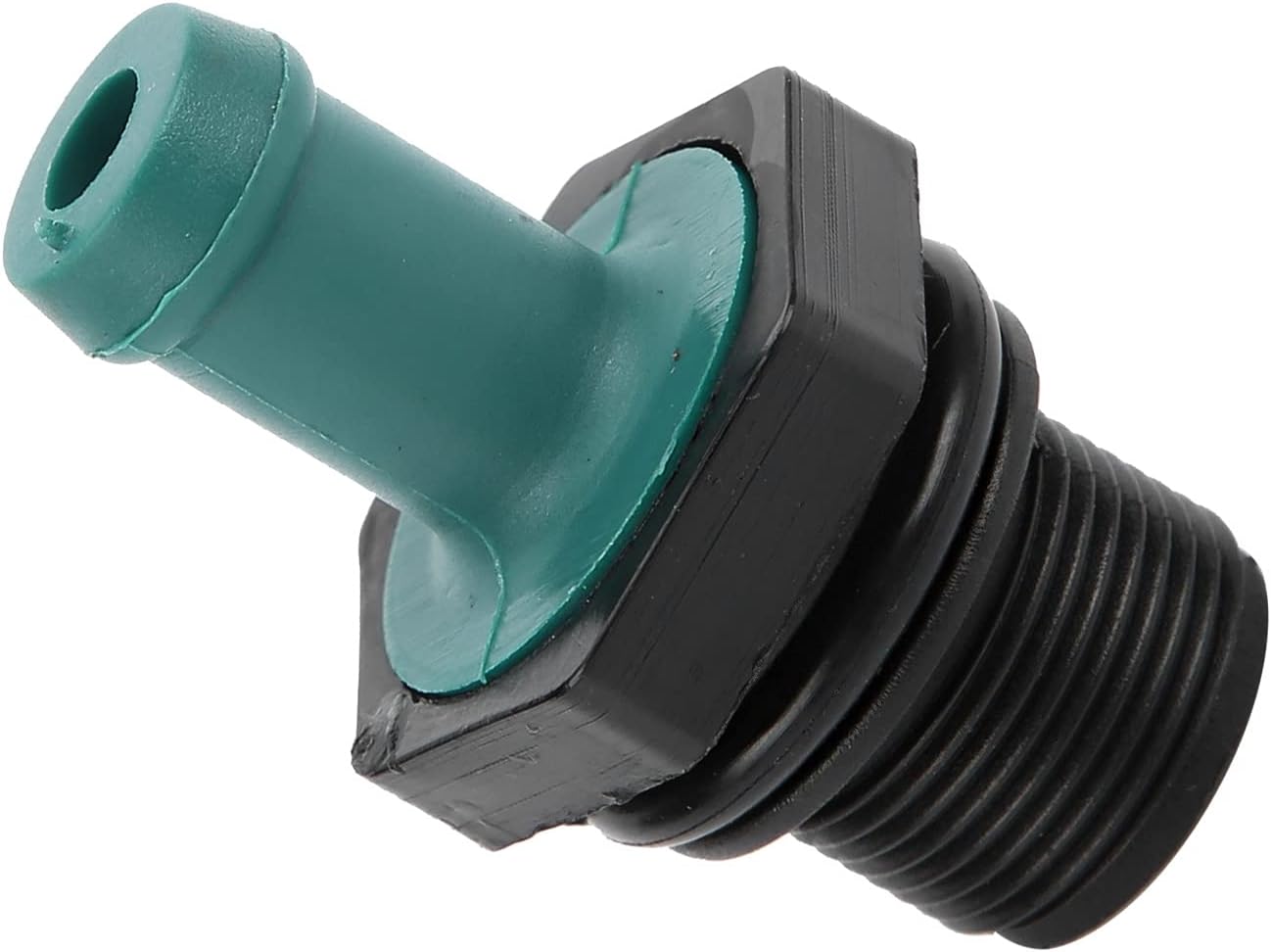 രണ്ട് അറ്റങ്ങളും കാണിക്കുന്ന PCV വാൽവ്