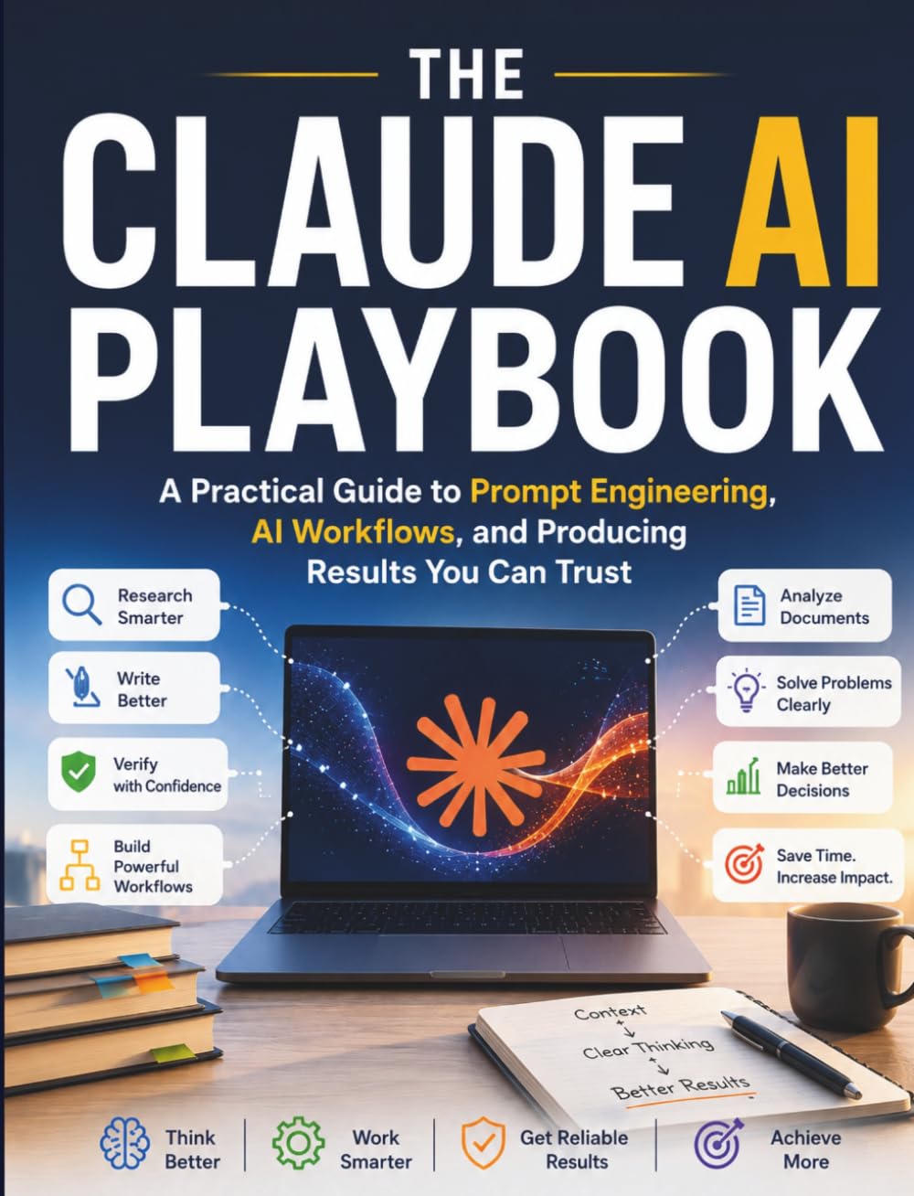 The Claude AI Playbook: A Practical Guide to Prompt Engineering, AI Workflows, and Producing Results You Can Trust