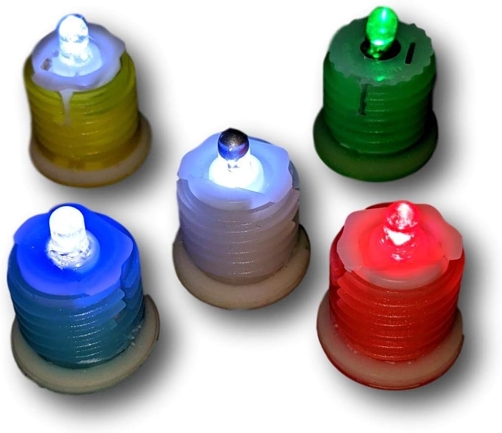 Playaboule Patented 4 Color Lighted Bocce Set V3 DLX Glow (LED) 107mm V4 Plugs : Sports & Outdoors