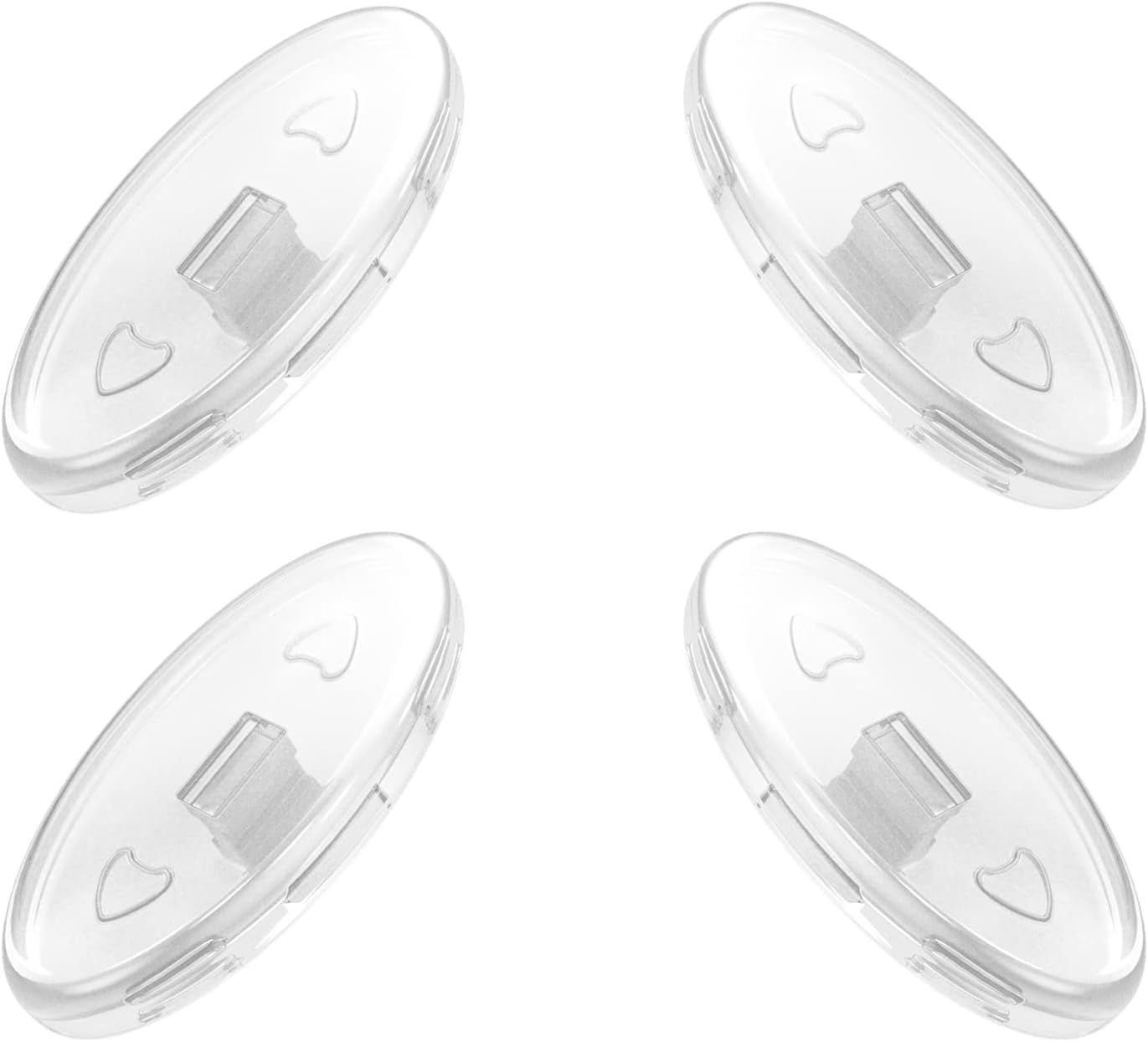 Tintart2 Pairs Nosepieces Nosepads for Oakley Overlord Sunglasses