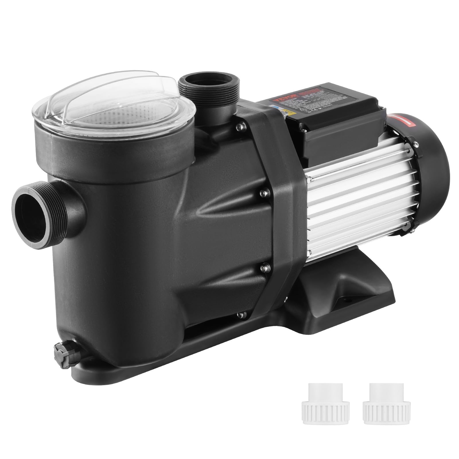 VEVOR Pompa do basenu naziemnego, 220 V 240 V podwójna prędkość 1450/2860 obr./min 1800 W 33000 l/h maks. wydajna pompa, energooszczędna pompa basenowa do basenu na zewnątrz