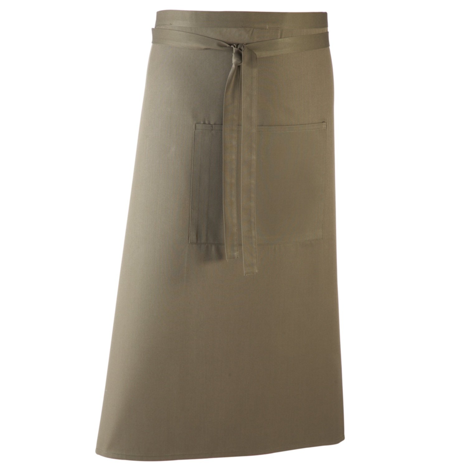 Premier Unisex Colours Bar Apron/Workwear (Long Continental Style) (One Size) (Sage)