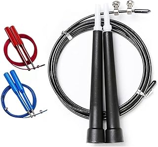 Corda de Pular com Rolamento de Aço Profissional 2,6 Metros (Azul)